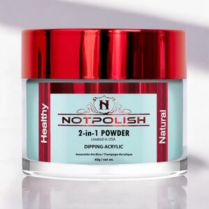 NEW NotPolish 2 in 1 Powder Dipping-Acrylic Color Free Soul